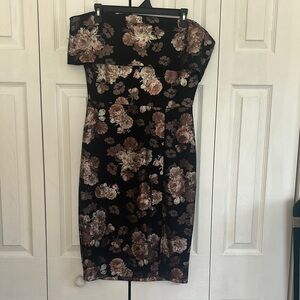 Floral Off-Shoulder Dress